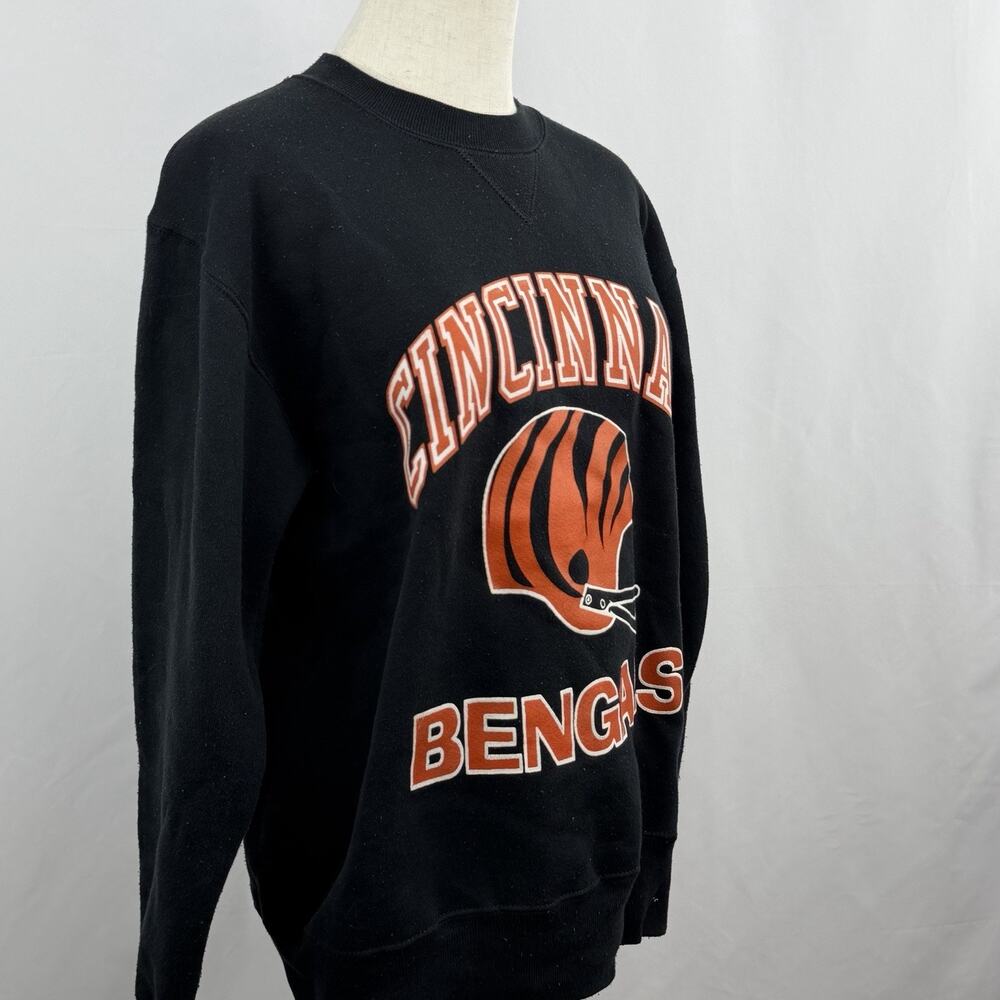 Vintage 80s 90s Cincinnati Bengals Crewneck Sweatshirt Russell Athletic USA M - Picture 2 of 6